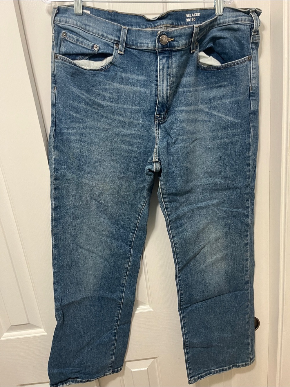 Sonoma Relaxed Fit Men's Washed Indigo Jeans